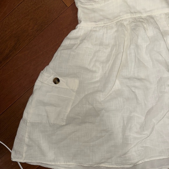 Halter top white/ cream mini dress - Picture 3 of 5